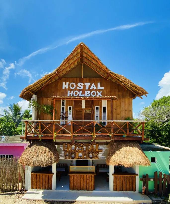 Hostal Holbox Kültér fotó