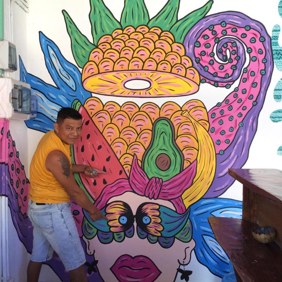 Hostal Holbox Kültér fotó